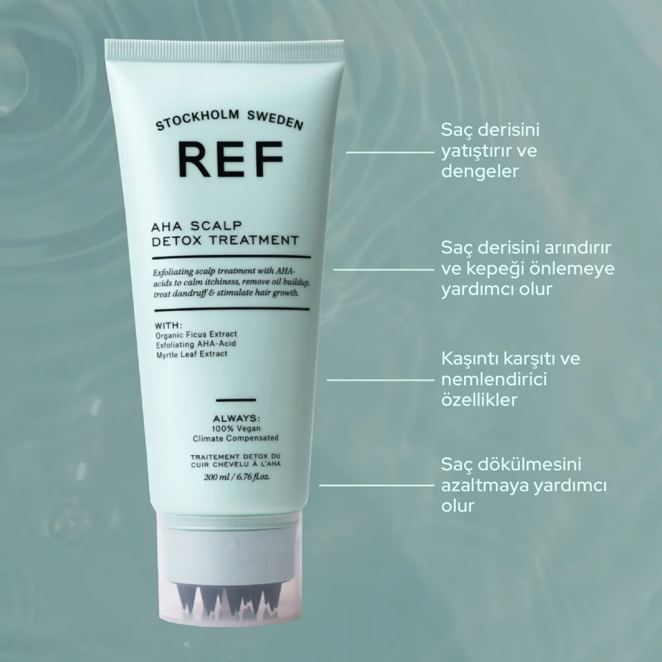 REF AHA Scalp Detox Treatment 200 ML - Saç Derisi Detoks Bakımı