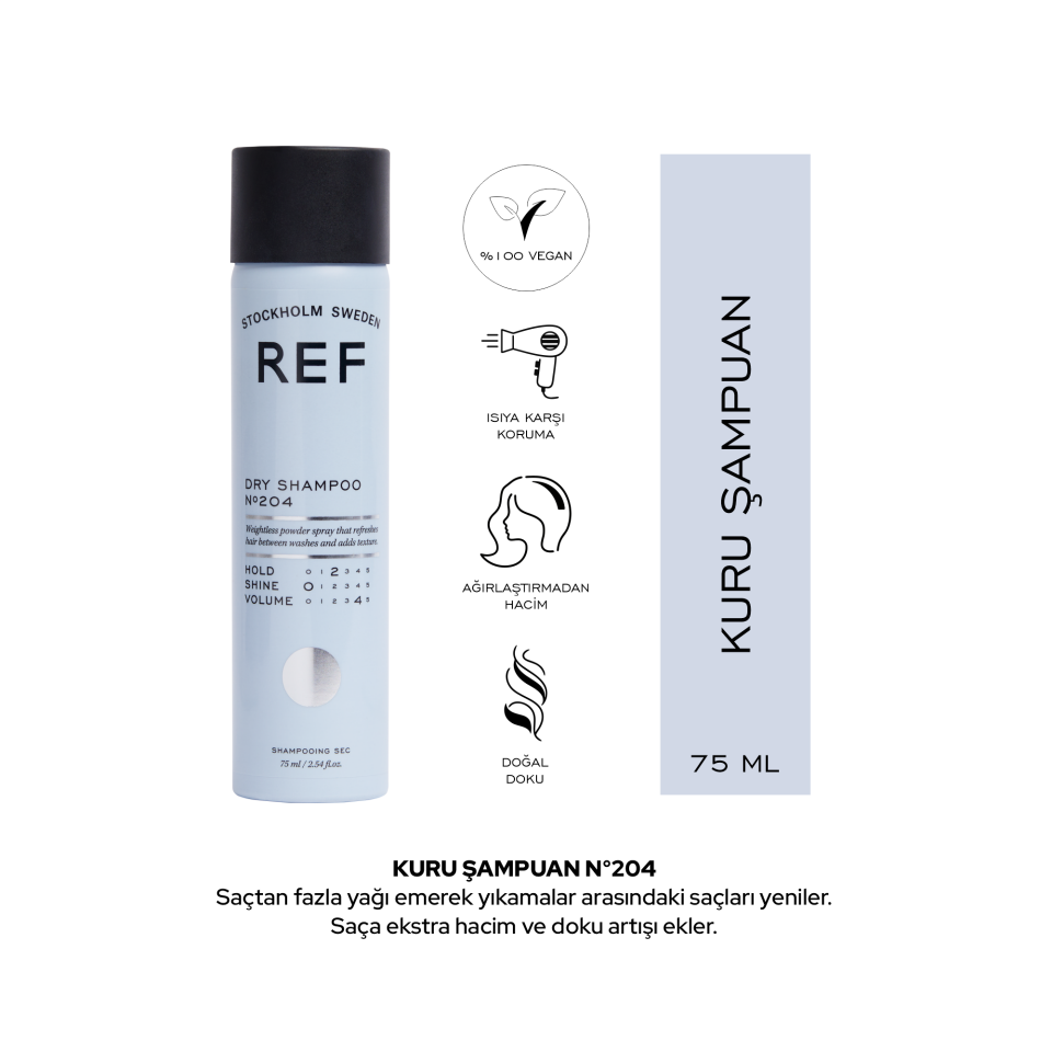 REF Dry Shampoo 75 ML - Kuru Şampuan