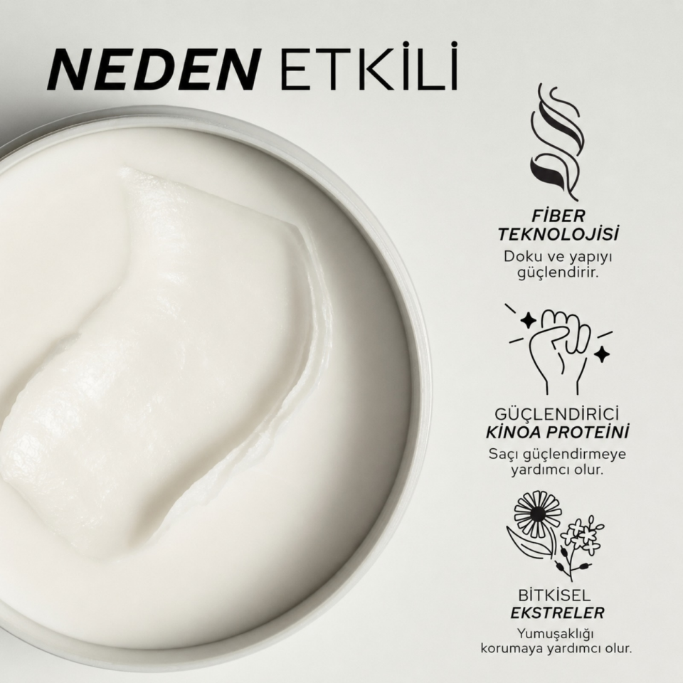 REF Fiber Cream 85 ML - Lifli Şekillendirici Krem Wax