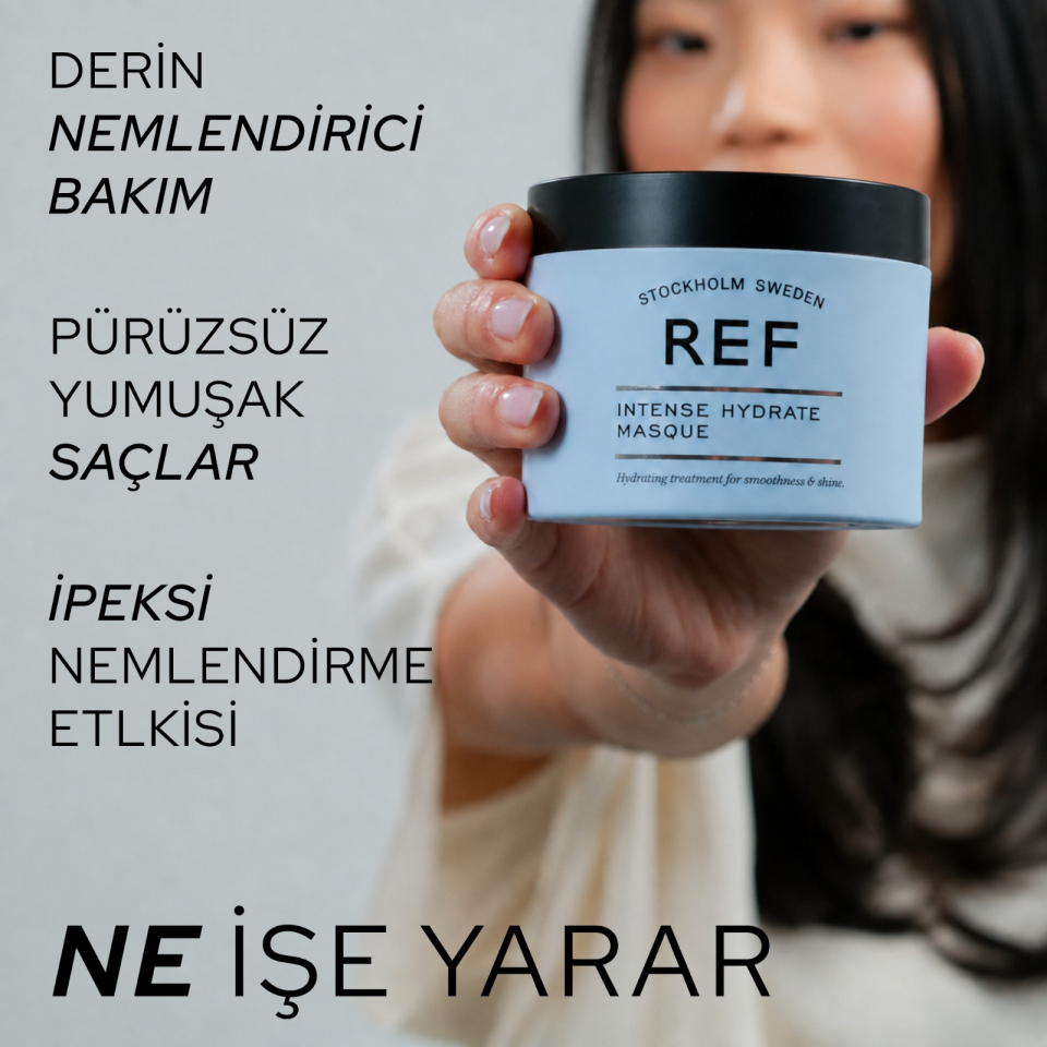 REF Intense Hydrate Masque 250 ML - Yoğun Nemlendirici Saç Maskesi