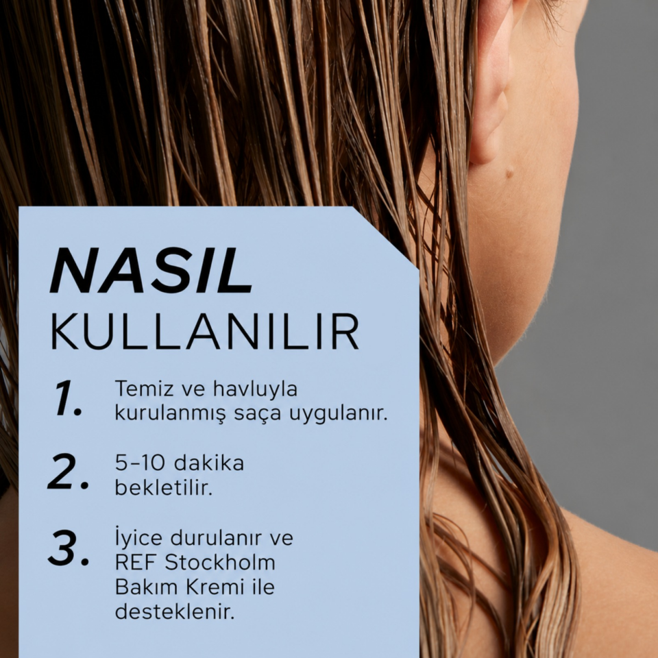 REF Intense Hydrate Masque 250 ML - Yoğun Nemlendirici Saç Maskesi