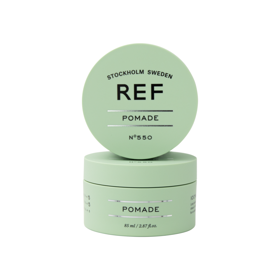 REF Stockholm Sweden Pomade N°550 85 ML - Parlak ve Güçlü Tutuşlu Şekillendirici Pomad