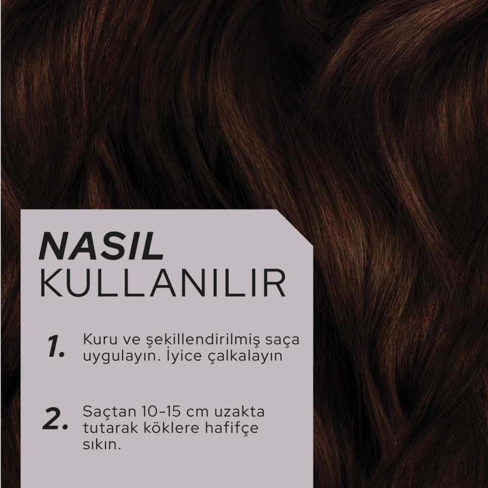 REF Root Concealer Light Brown 100 ML - Saç Dip Beyaz Kapatıcı Sprey (Açık Kahve)