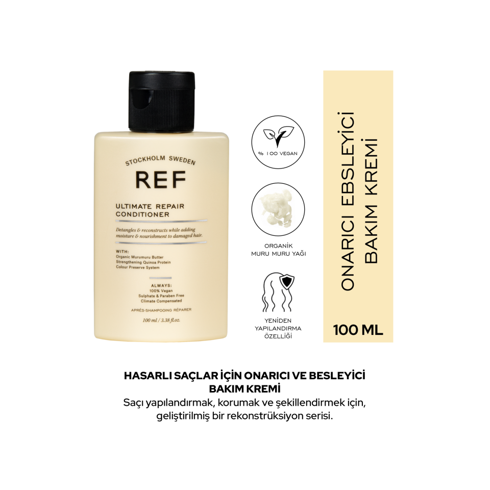 REF Ultimate Repair Conditioner 100 ML - Yoğun Onarıcı Saç Kremi
