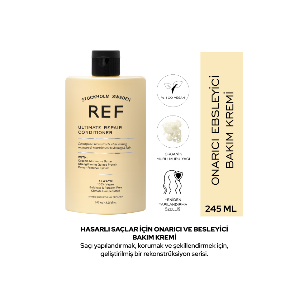 REF Ultimate Repair Conditioner 245 ML - Yoğun Onarıcı Saç Kremi