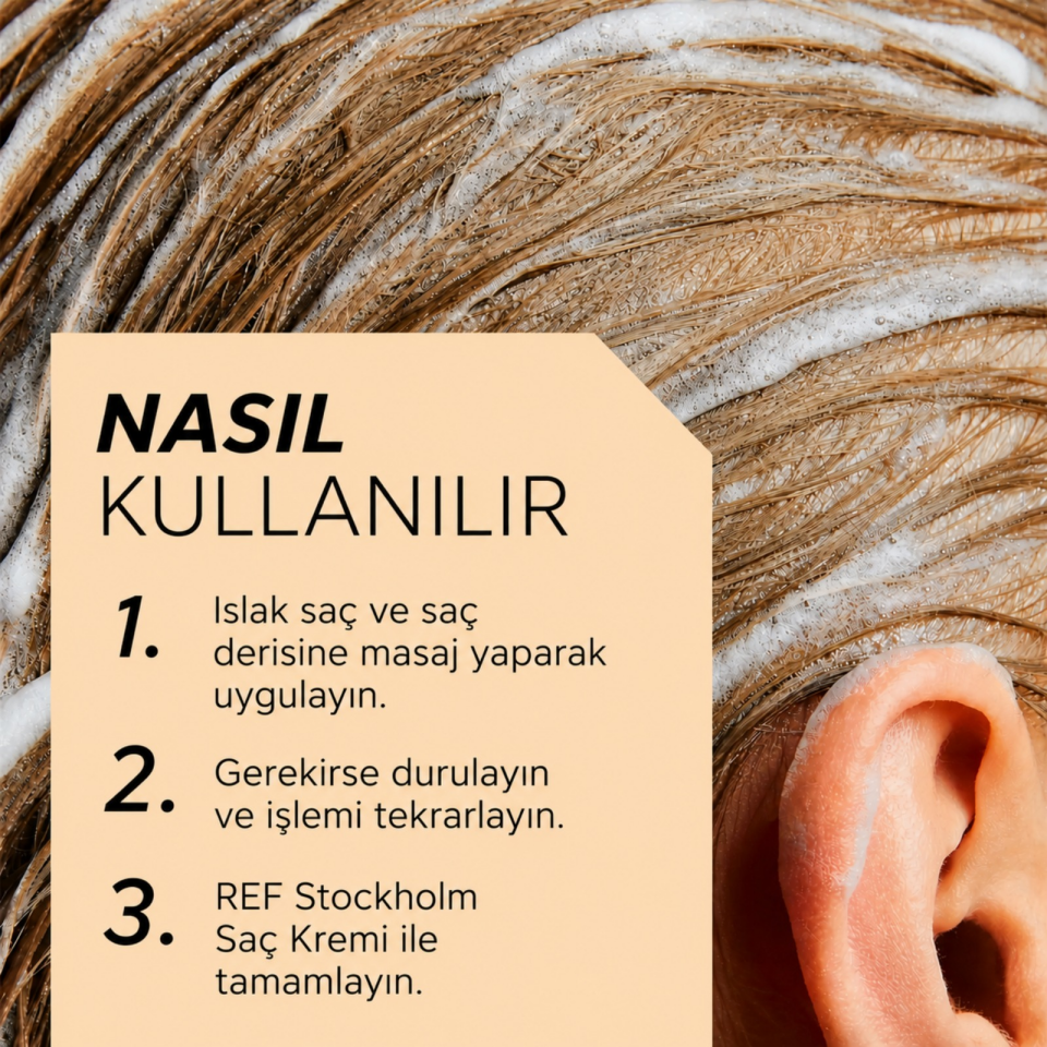 REF Ultimate Repair Shampoo 100 ML - Yoğun Onarıcı Şampuan