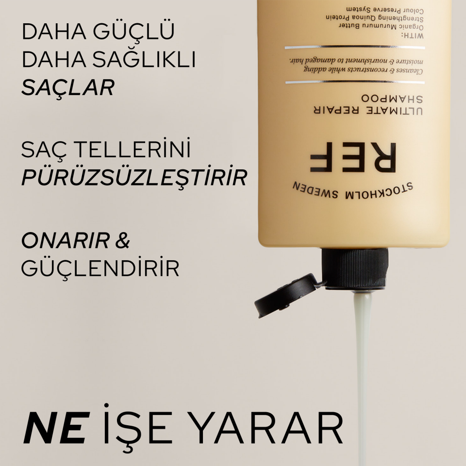 REF Ultimate Repair Shampoo 285 ML - Yoğun Onarıcı Şampuan