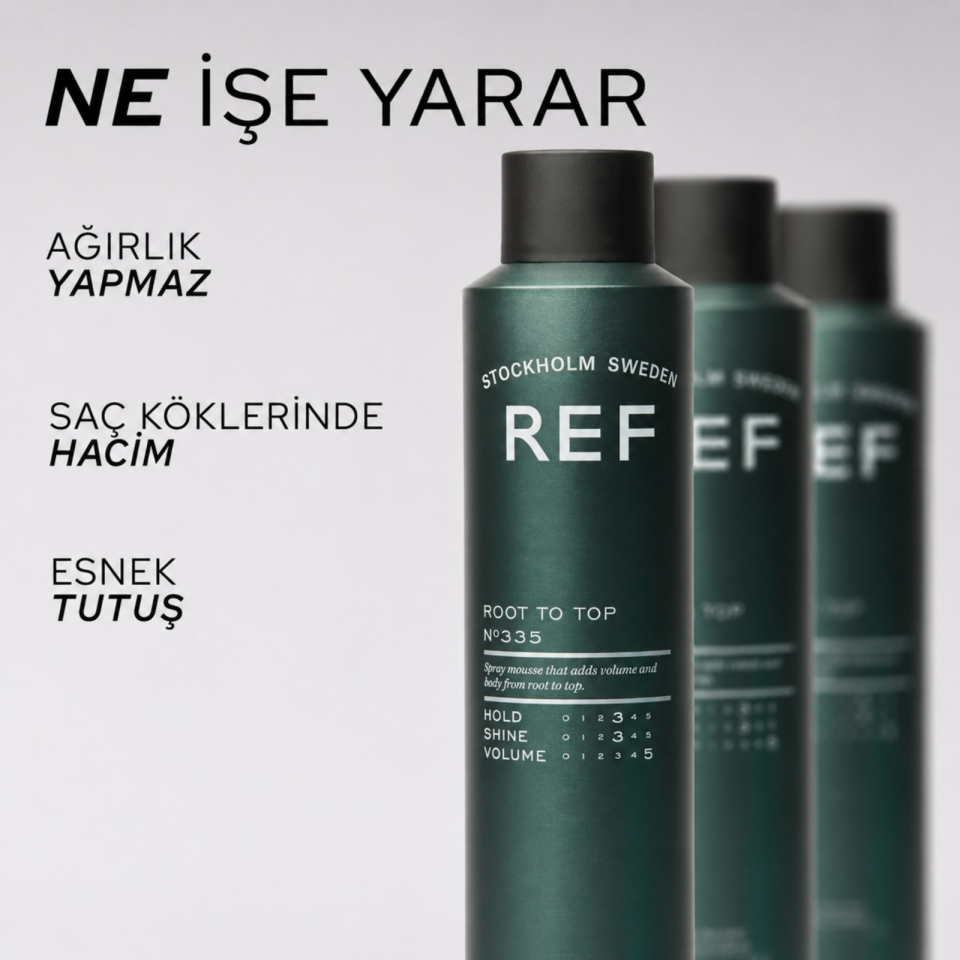 REF Root To Top N°335 250 ML - Dip Hacim Veren Saç Spreyi
