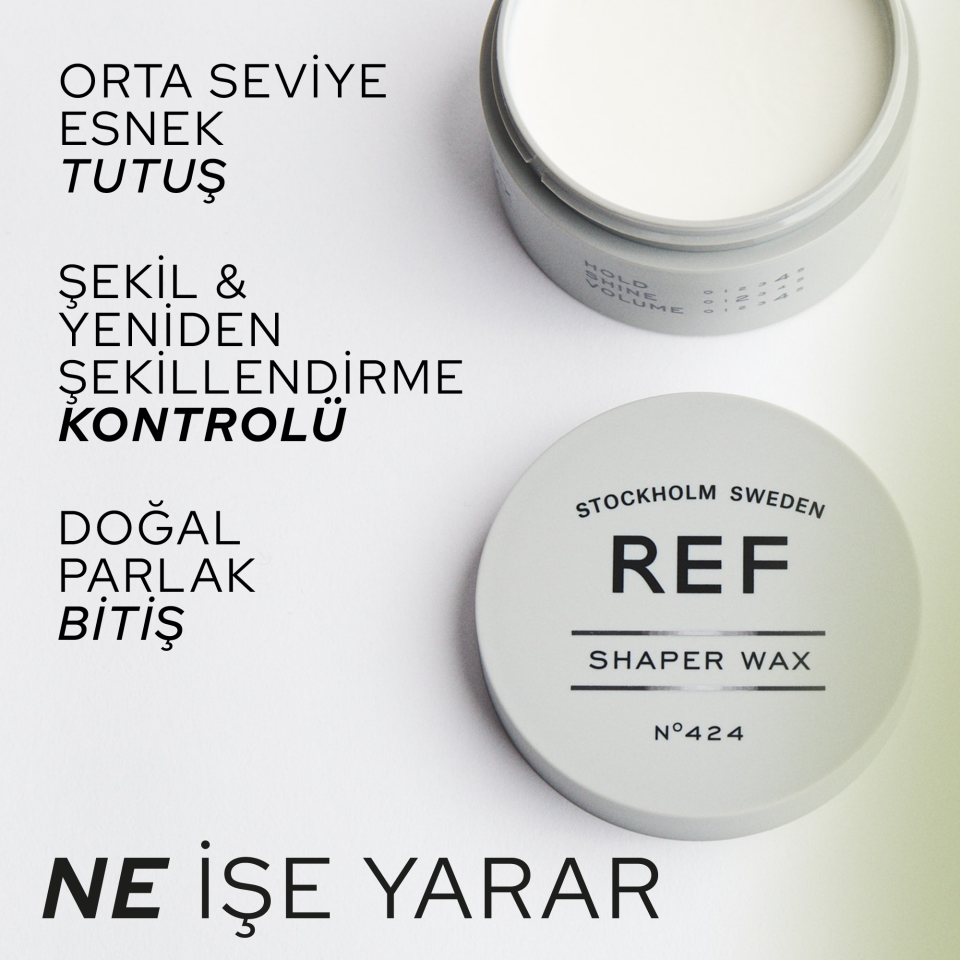REF Shaper Wax 85 ML - Şekillendirici Wax