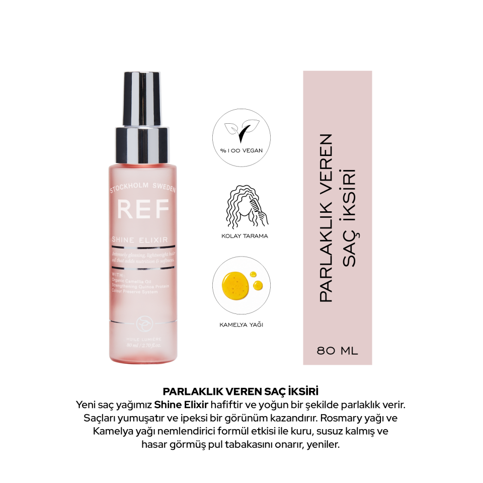 REF Shine Elixir 80 ML - Parlaklık İksiri