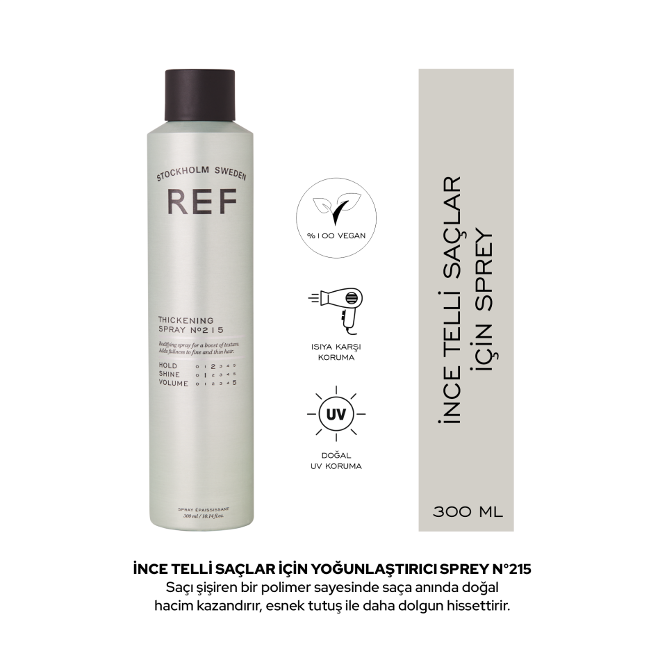 REF Thickening Spray N°215 300 ML - Saç Dolgunlaştırıcı Sprey