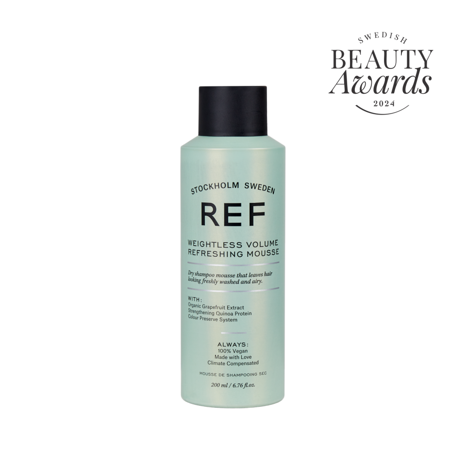 REF Weightless Volume Refreshing Mousse 200 ML - Hafif Hacim Veren Ferahlatıcı Saç Köpüğü