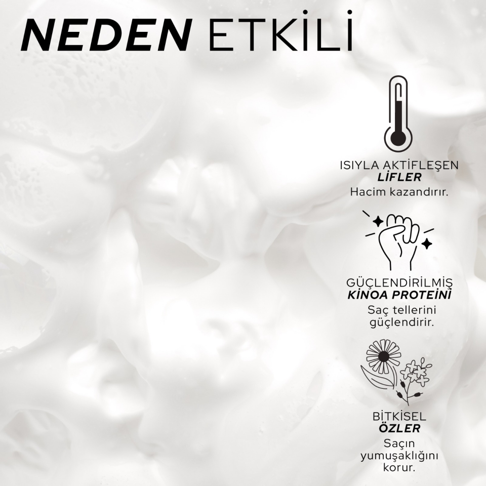 REF Fiber Mousse N°345 75 ML - Lifli Hacim Köpüğü