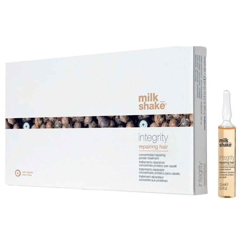 Milk Shake Integrity Repairing Hair 8x12 ML - Konsantre Onarıcı Saç Ampulü (Protein Bakımı)